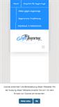 Mobile Screenshot of gegen-augenringe.com